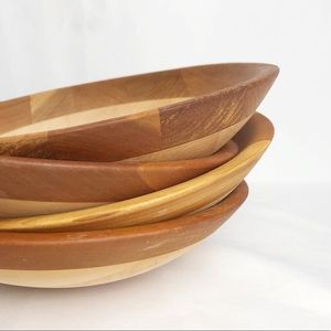 Crate&Barrel | Wooden Chef Bowls